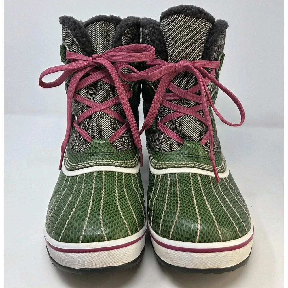 Women's Sorel Tivoli All-Weather Waterproof Lined Boots NL1530-330 Size 6.5